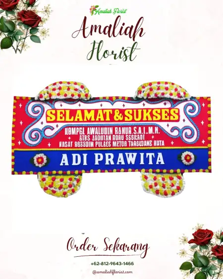 Papan Bunga Ucapan Selamat Mamajang